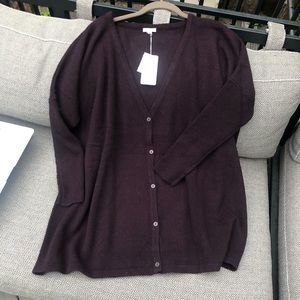Lemon’s Cozy Cashmere Cardigan - L - NWT